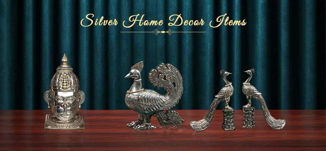 Silver Home Decor, depicts wealth and positive energy