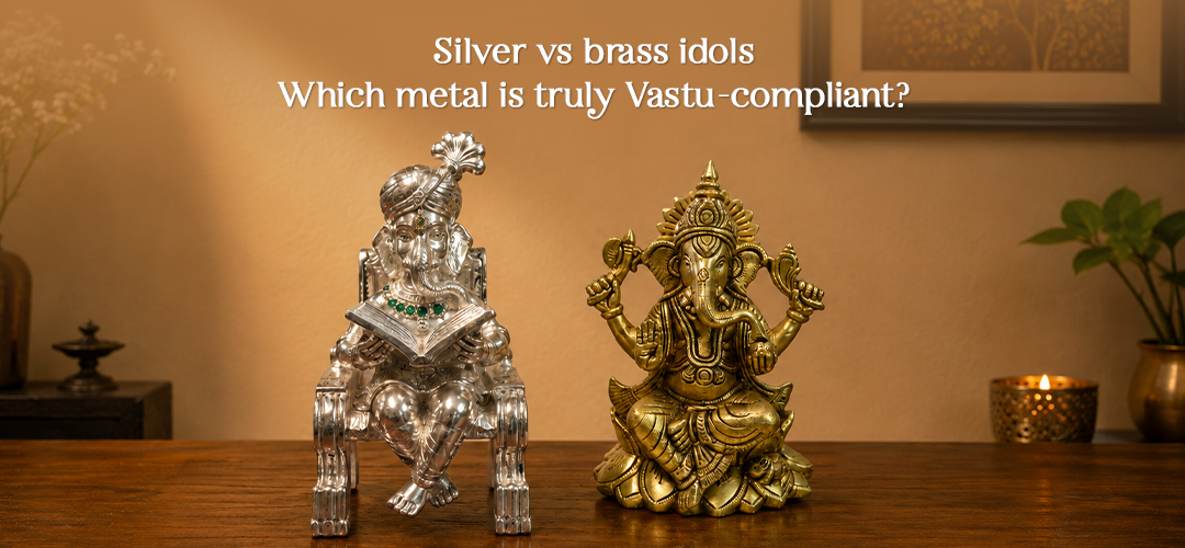 Silver vs brass idols: which metal is truly Vastu-compliant?