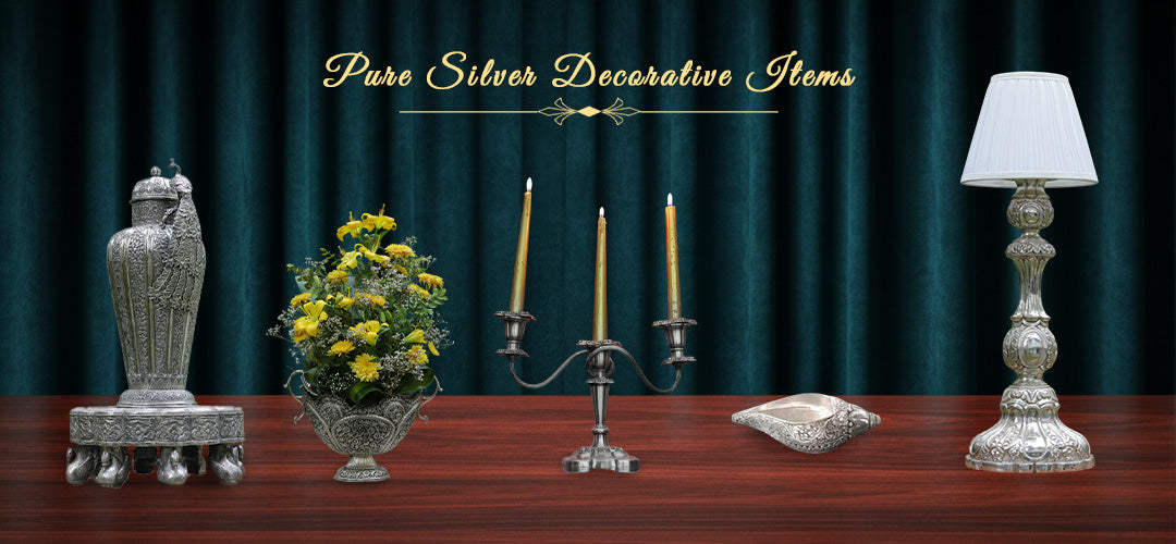 pure silver decorative items