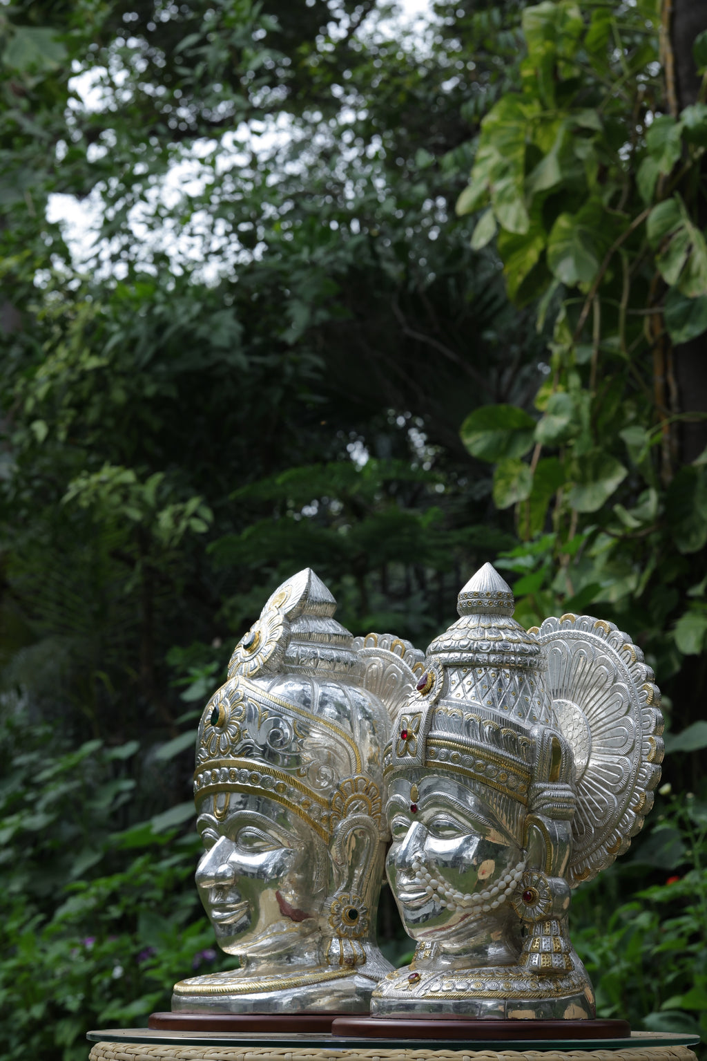 Goddess Lakshmi and Lord Vishnu Statue 15