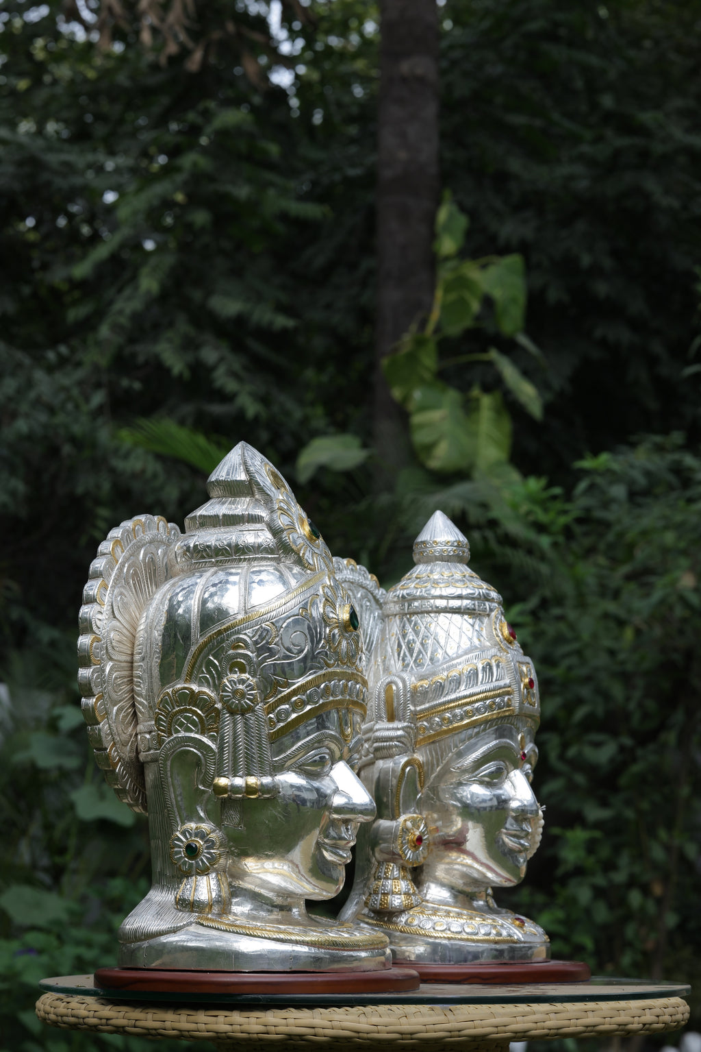 Goddess Lakshmi and Lord Vishnu Statue 17