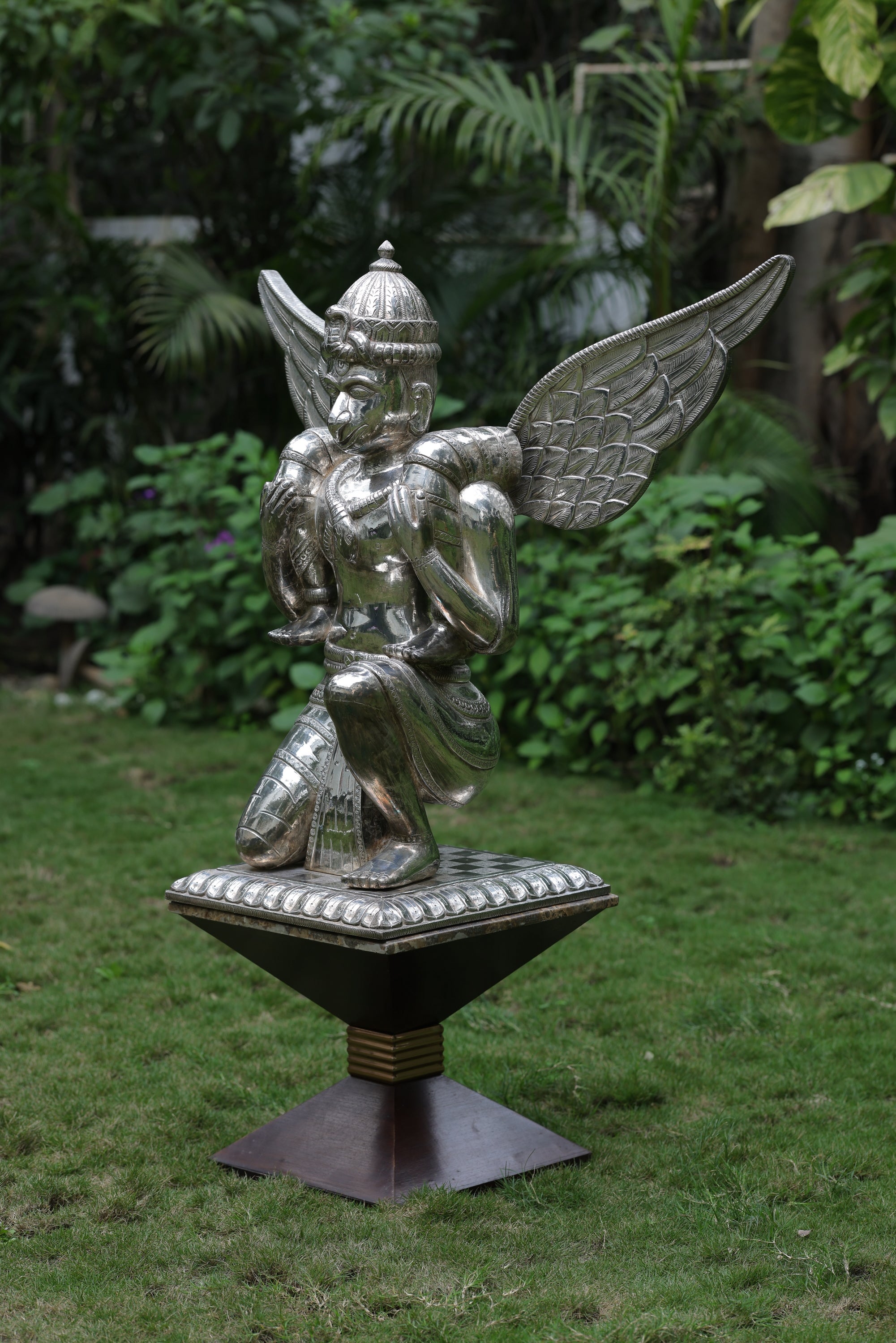 Silver Garuda God Idols 2