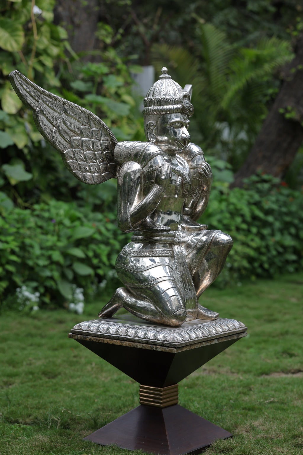 Silver Garuda God Idols 3
