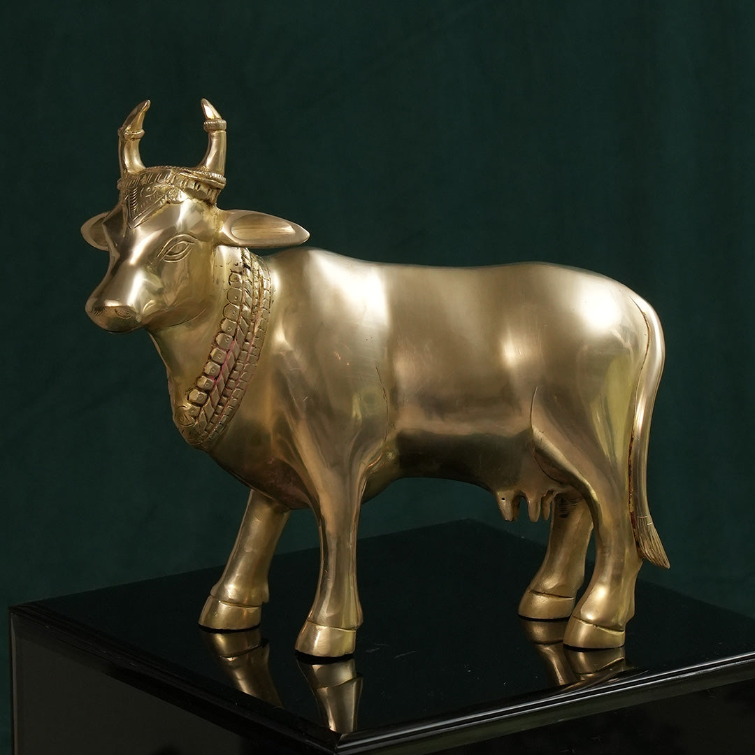 Surbhi Brass Cow