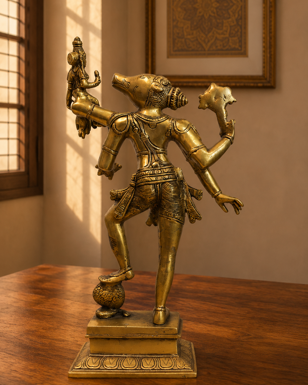 BRASS VARAHI DEVI IDOL