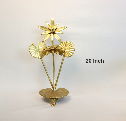 BRASS FLOWER STAND