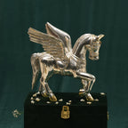 SILVER HORSE WITH WINGS