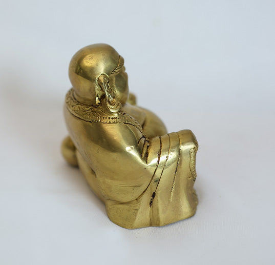 Brass Laughing Buddha