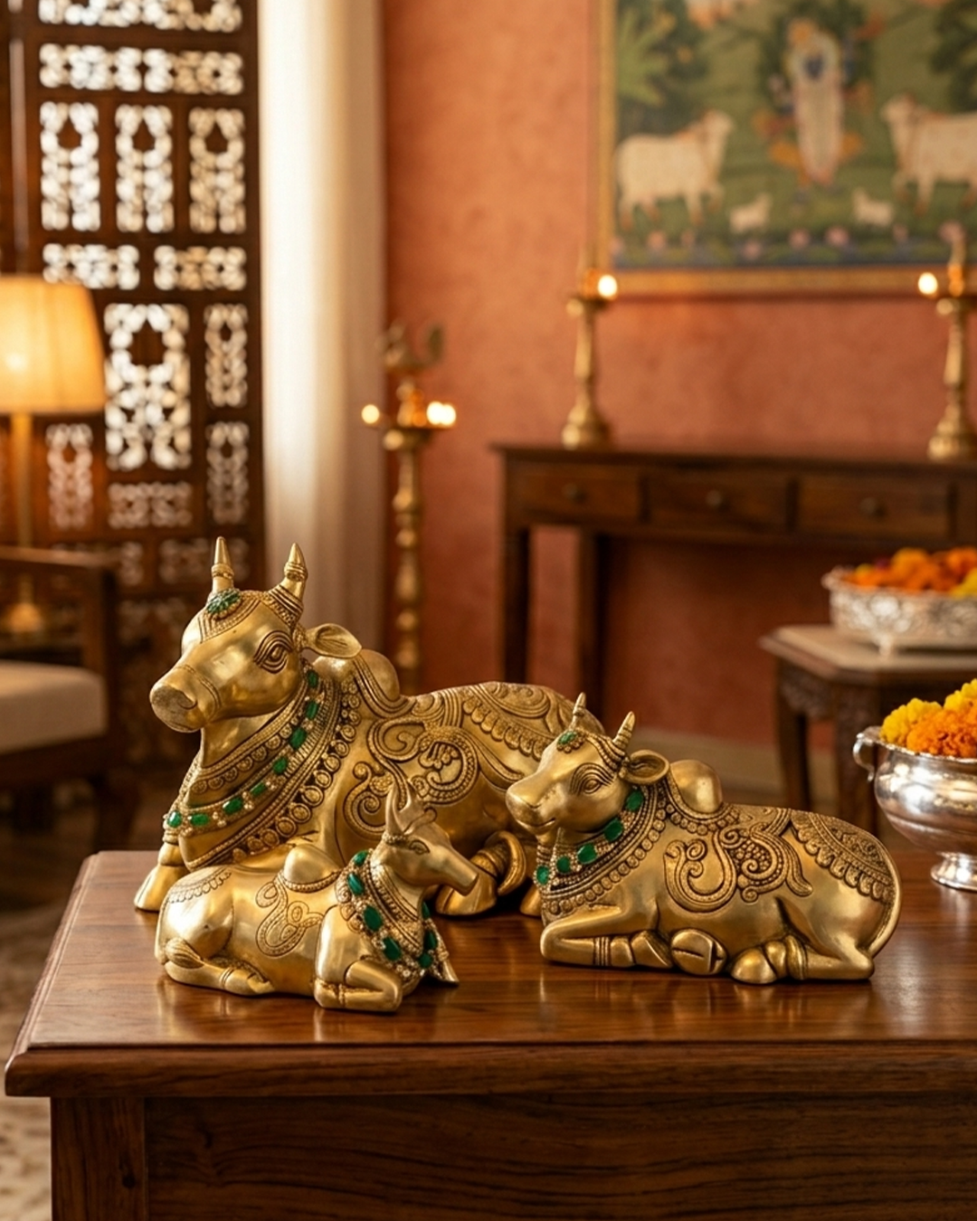 Brass Nandi Sizes