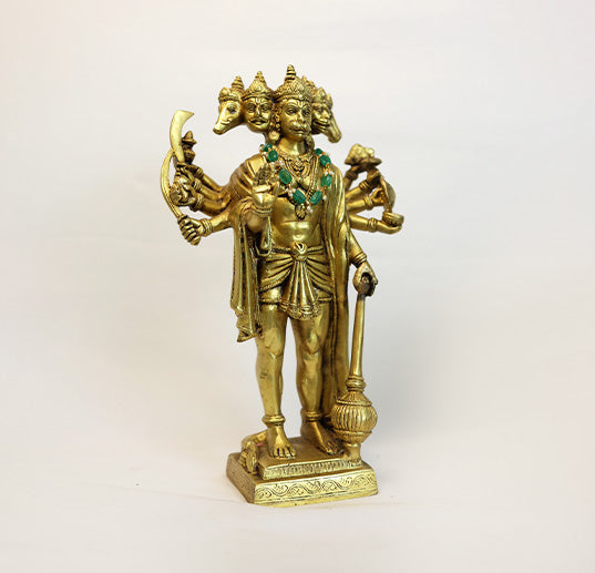 Panchmukhi Brass Hanuman Ji 3