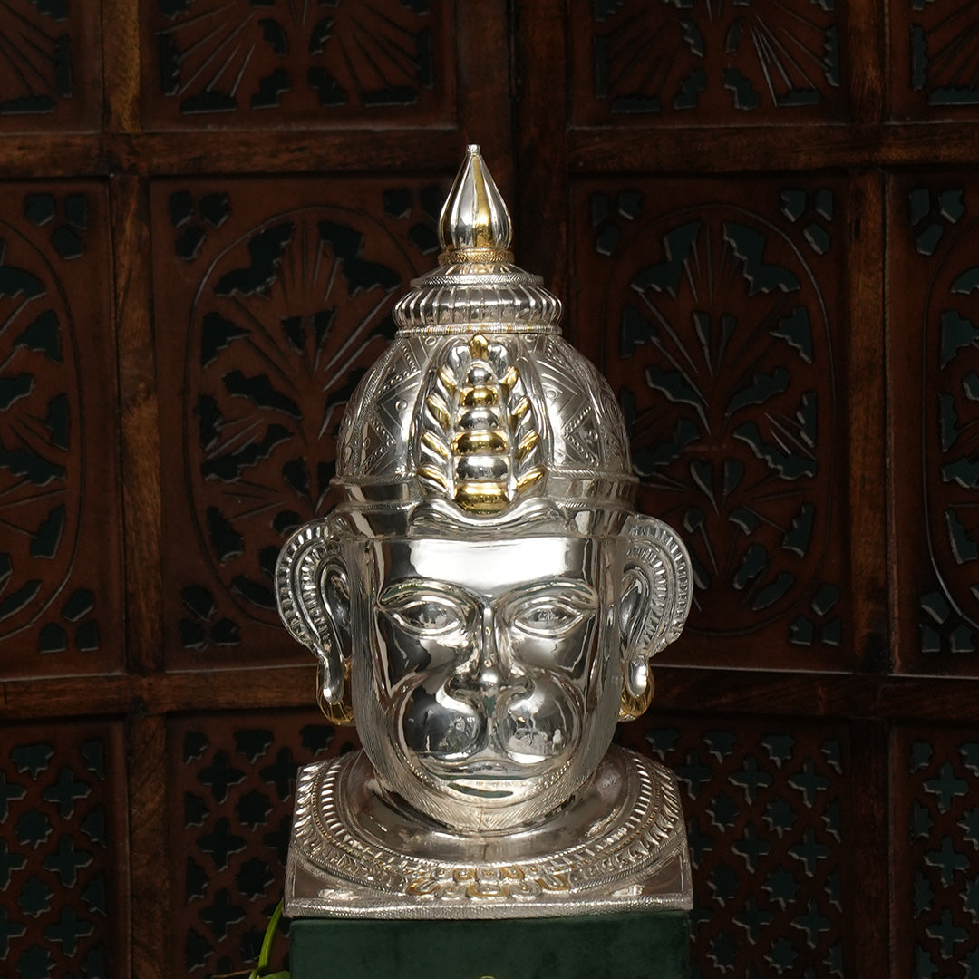 Pure Silver Sankatmochan Hanuman Ji