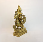 brass saraswati statue 2