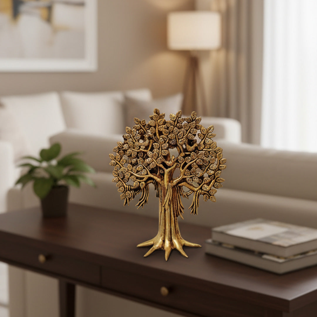 Brass Tree Of Life Sculpture for Home Décor | Siddhhi Arts