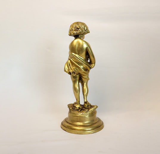 Vintage Brass Statue 4