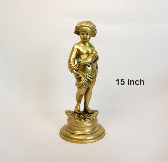 Vintage Brass Statue 5
