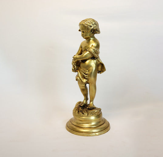 Vintage Brass Statue 1