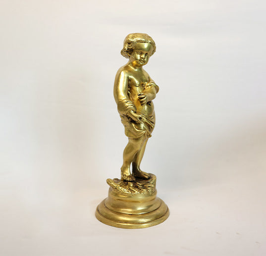 Vintage Brass Statue 2