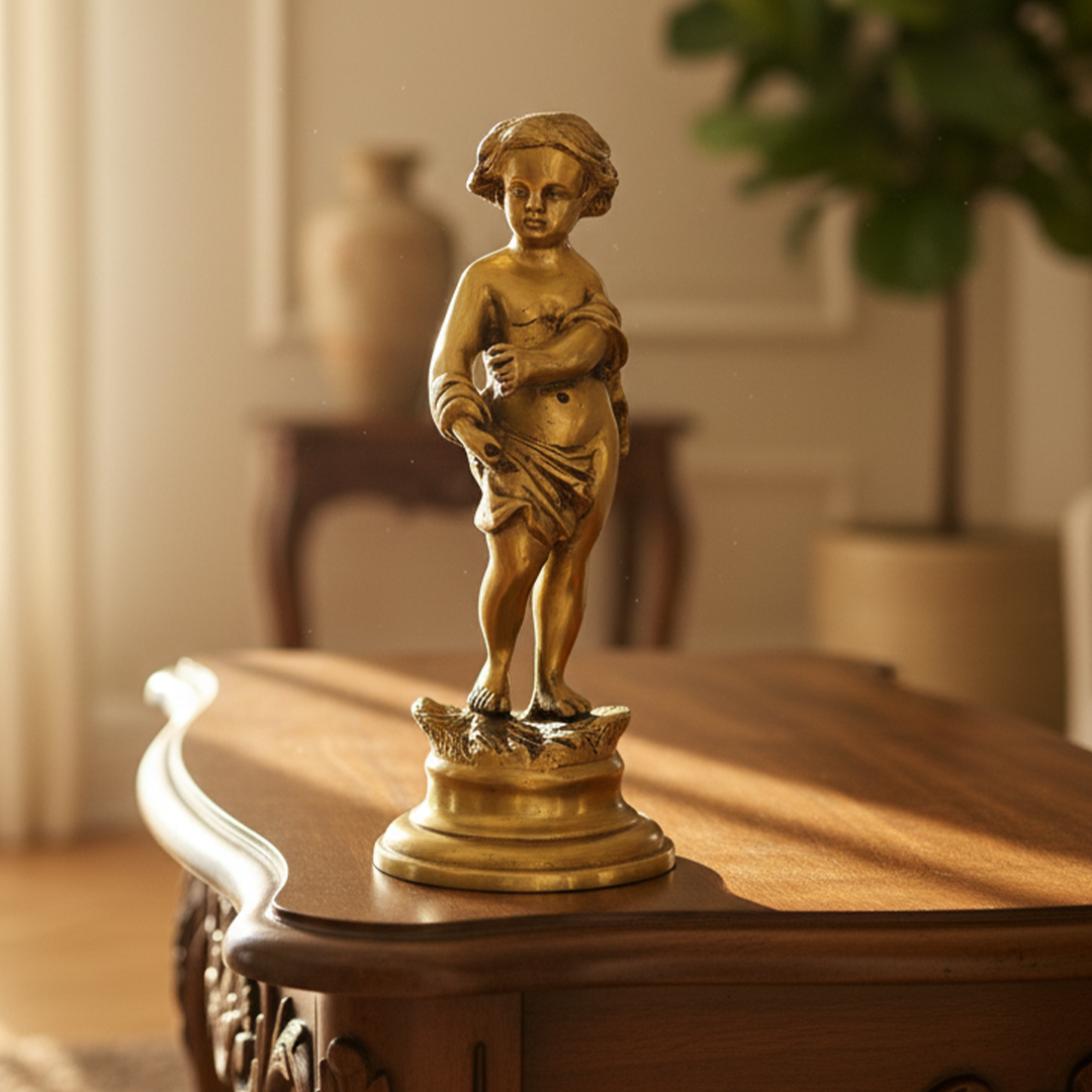 Vintage Brass Statue