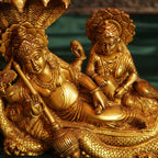 BRASS VISHNU LAKSHMI