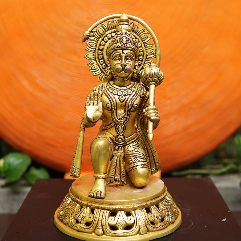 HANUMAN JI BRASS IDOL