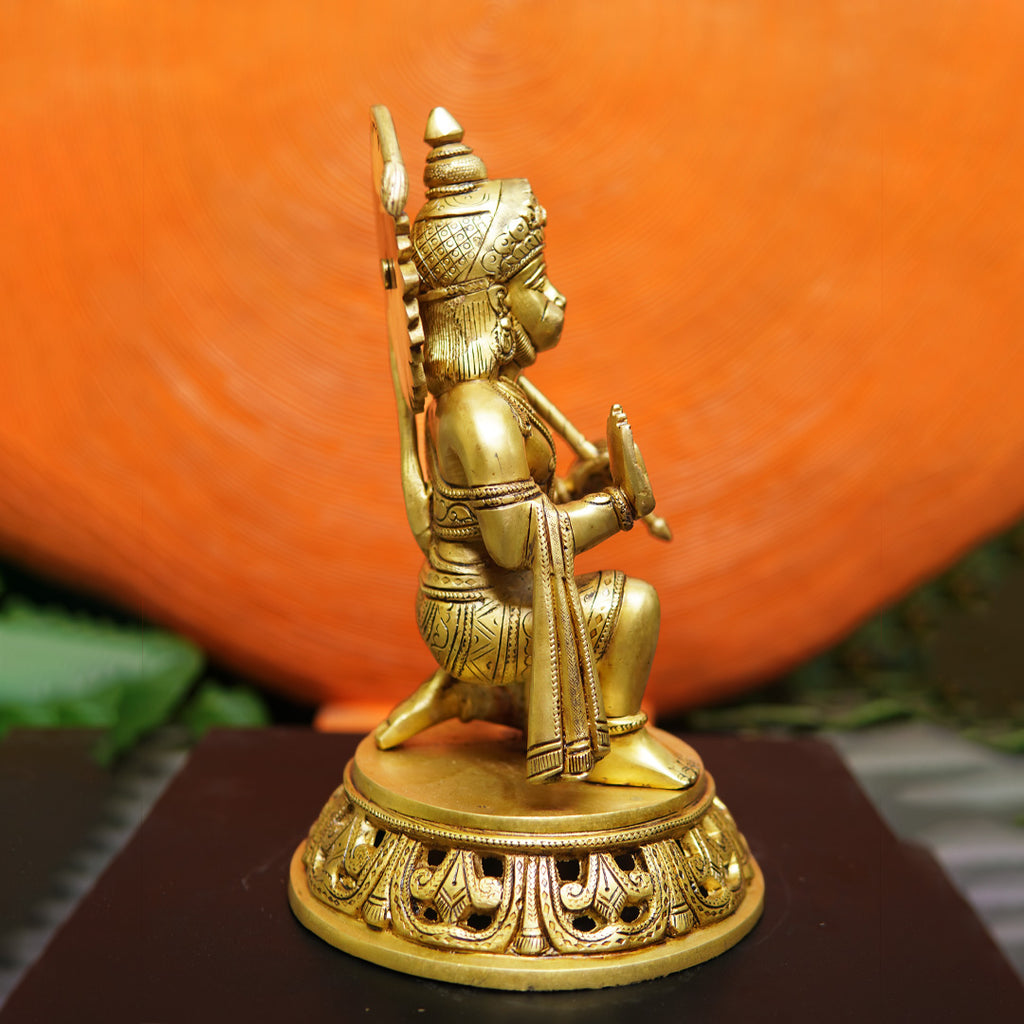 HANUMAN JI BRASS IDOL
