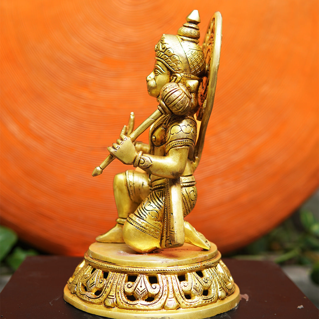 HANUMAN JI BRASS IDOL
