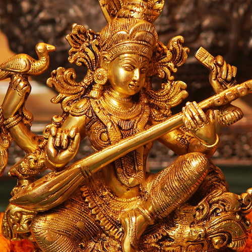 BRASS MAA SARASWATI
