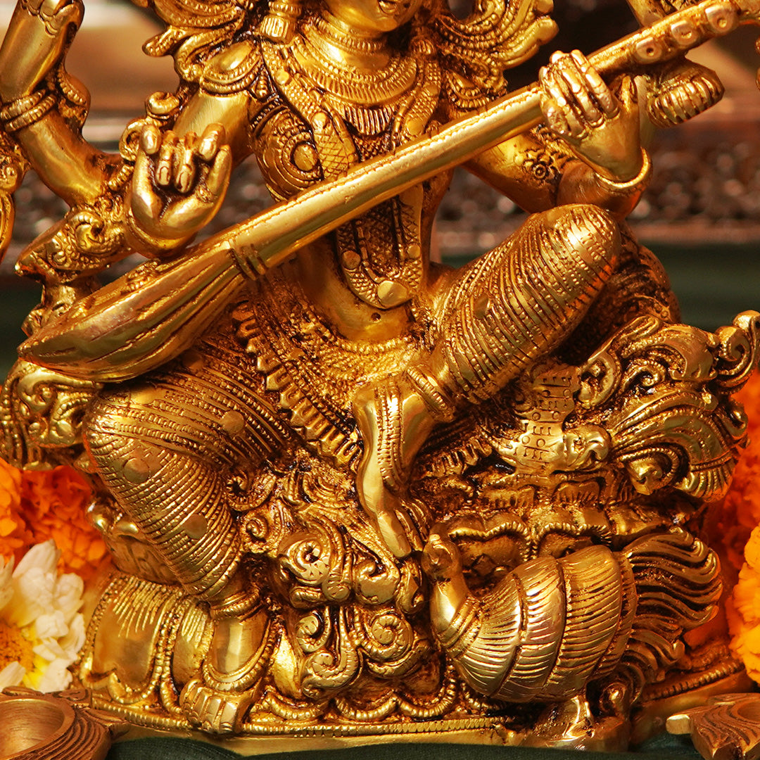 BRASS MAA SARASWATI