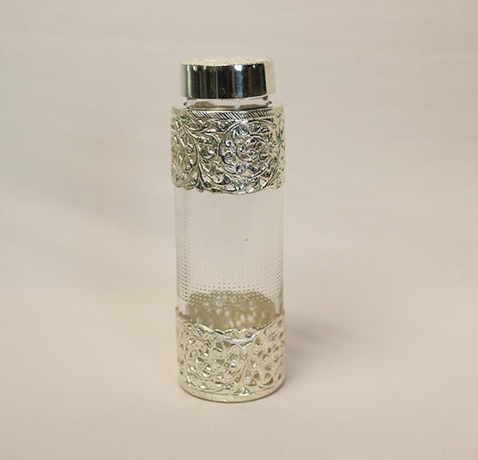 Silver Water Bottle 1