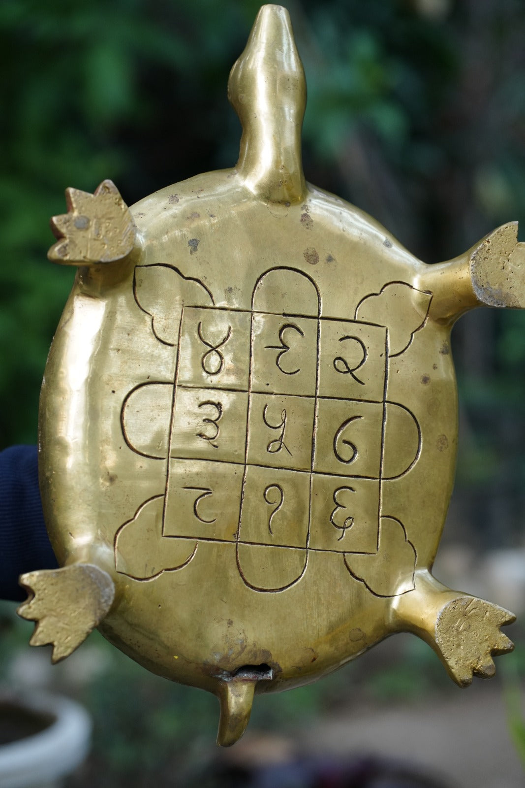 Brass Kachyap with Elephant