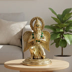 SITTING BRASS GARUDA