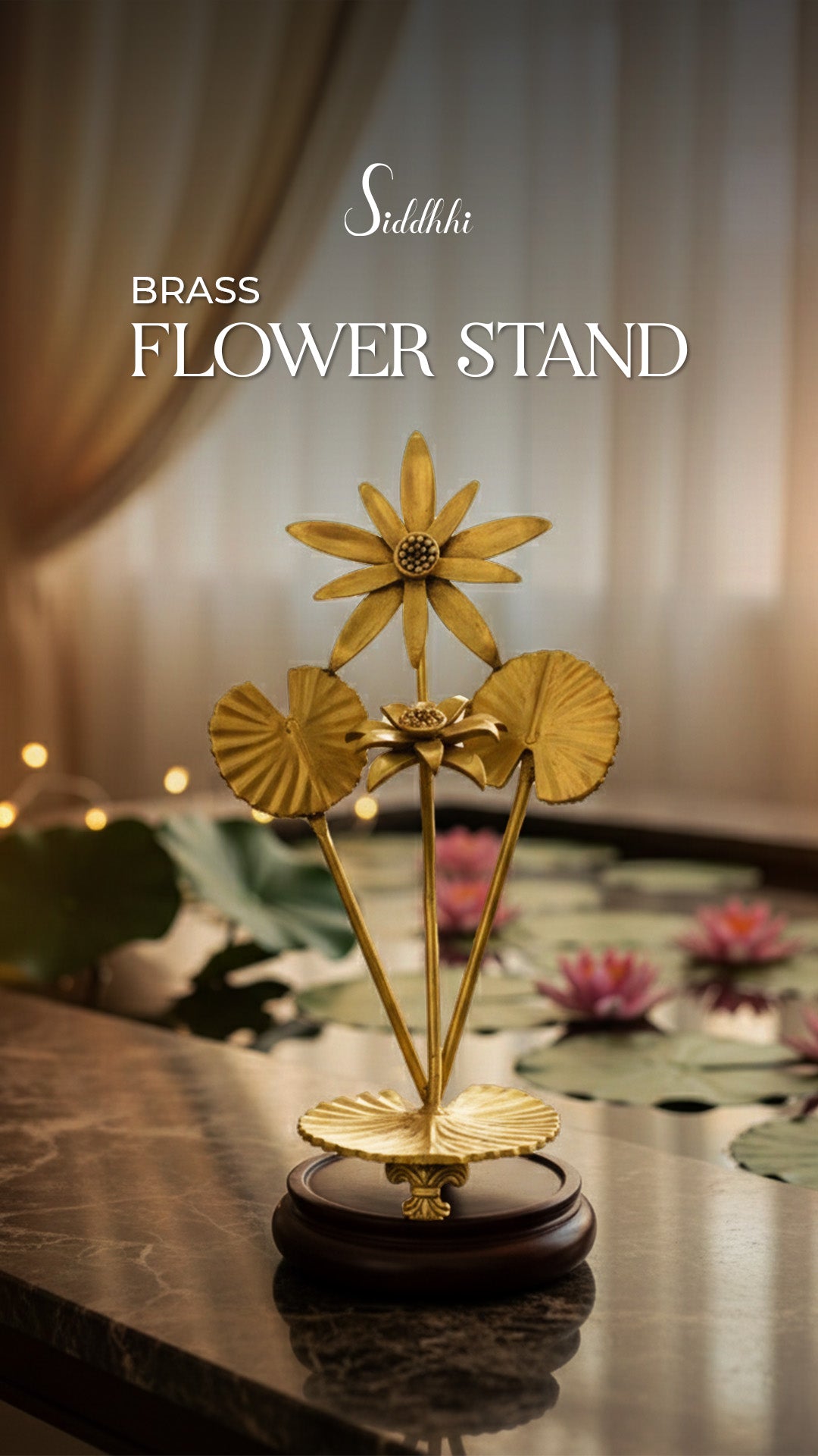 Brass Flower Stand